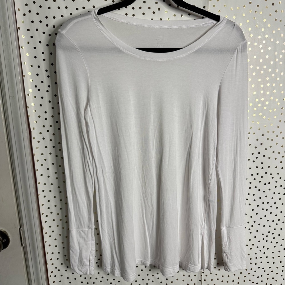 Aerie White Long Sleeve Top